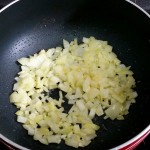 sauteing onion for creamny potoatoes