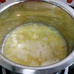 boiling the dhal