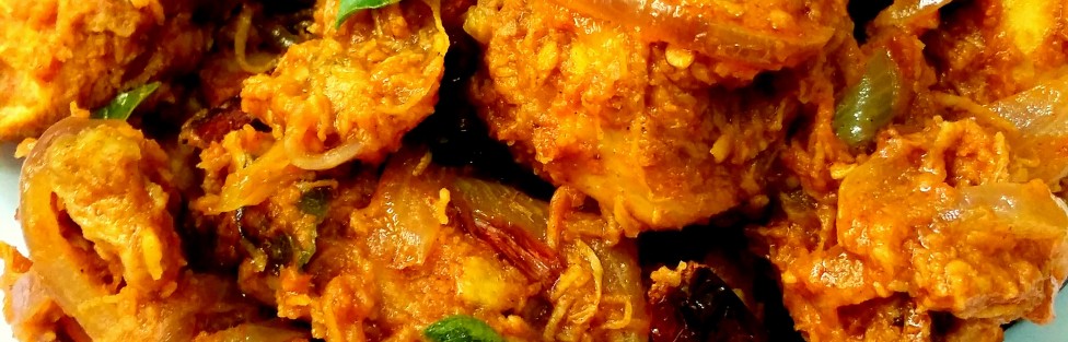 Kerala Style Chicken Varuval